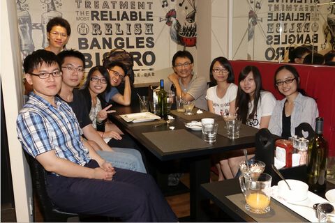 From left to right: Jason Han, Liang-Wei Kuo, Jyh-Jong Hsieh, Maggie Lin, Zai-Fu Yao, Erik Chang, Chiawei Li, I-Chu Chen, Sylvia Chiu
